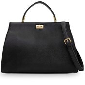 Wholesale - Posh Satchel - Black C/P 8, UPC: 810035352216